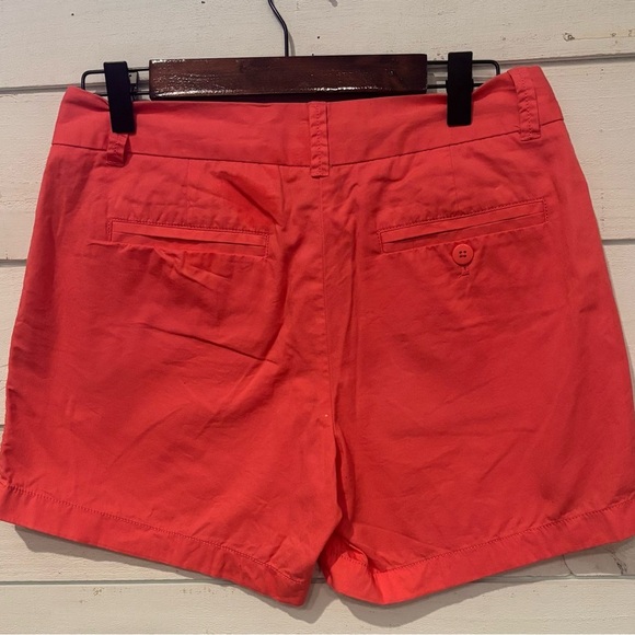 J. Crew Chino broken in Shorts Coral Pink  Broken-in Cotton Pockets
Mid-Rise  0 - Picture 6 of 9